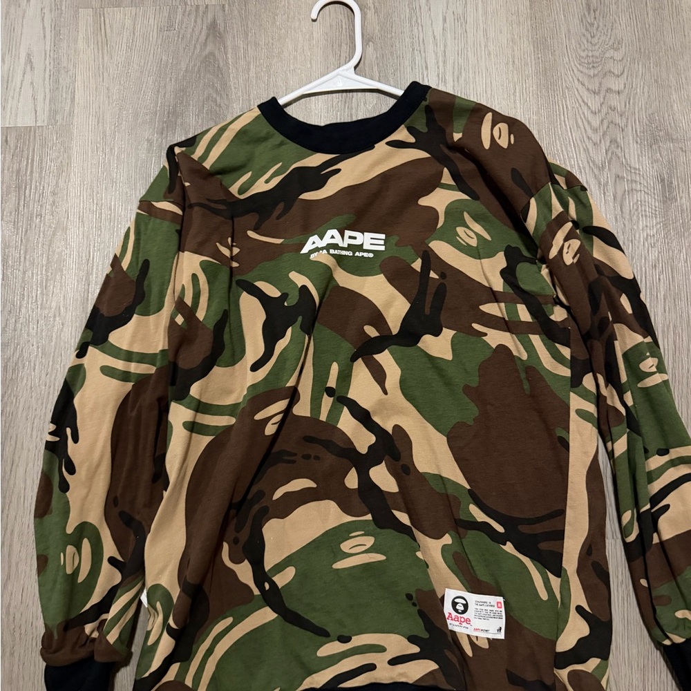 Men's Camouflage Crewneck Sweater